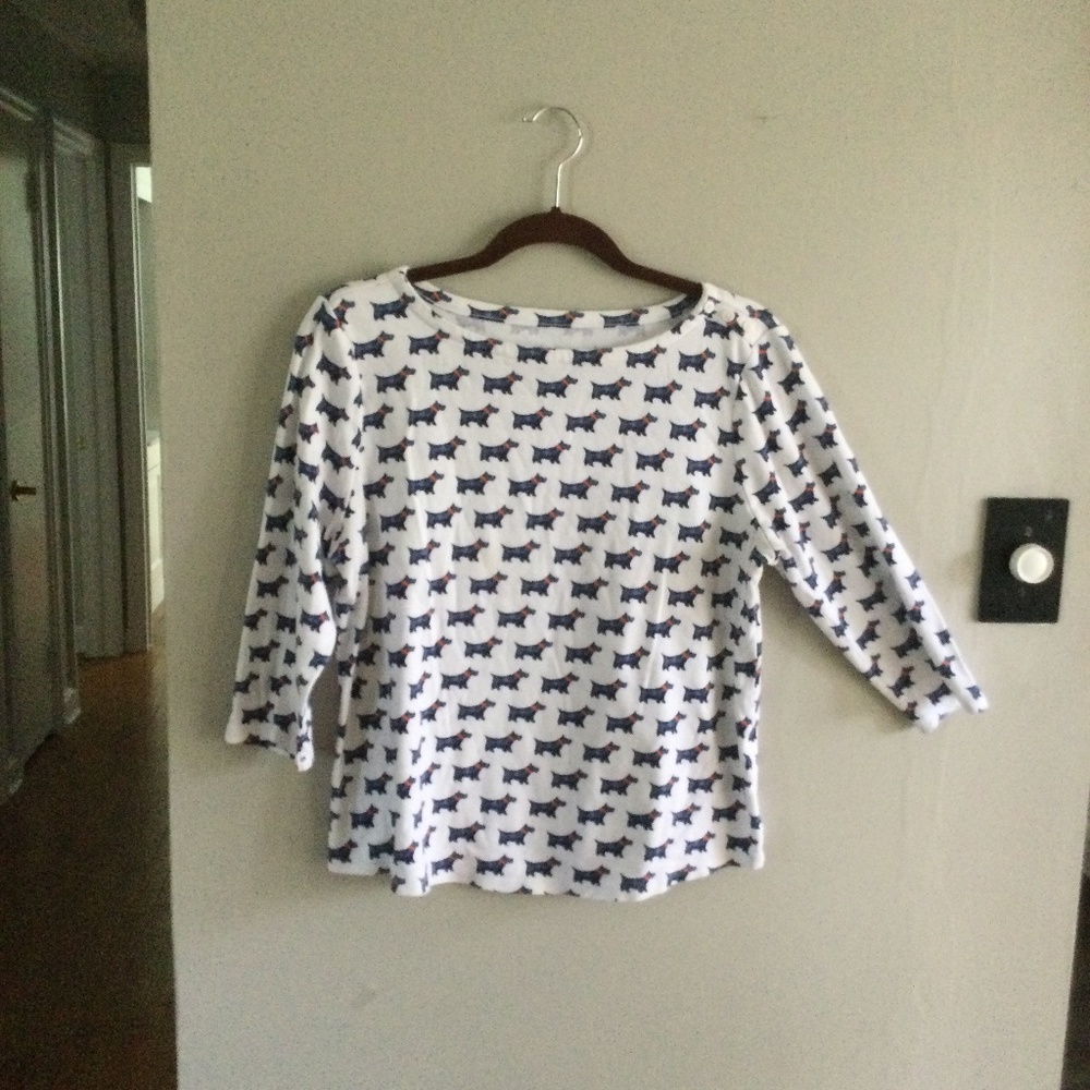 Charter Club “Scottie Terrier” Tee